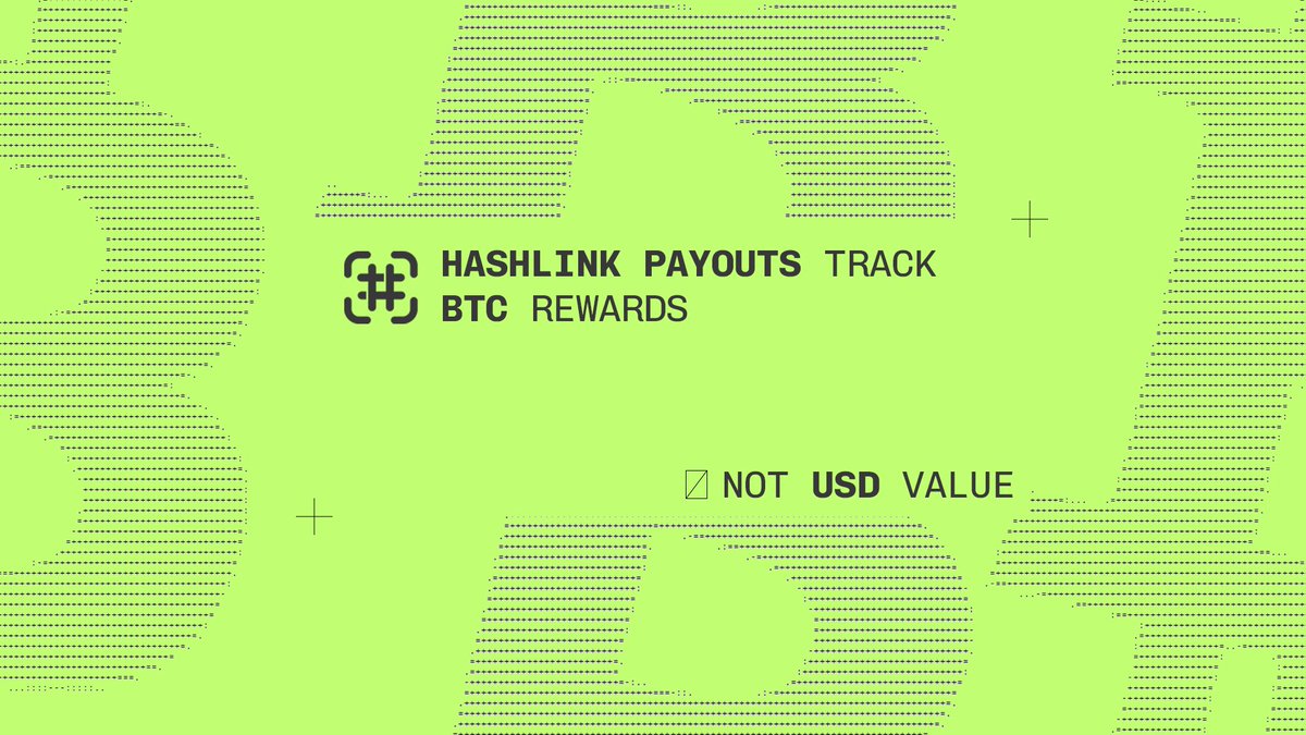 PinLinkAi's tweet image. HashLink payouts track native BTC rewards, not USD value.

Each HashLink contract streams mined Bitcoin directly through PinLinks native BTC orchestration tech stack. 
When BTC dips, network difficulty dynamics make BTC output per TH more favorable, giving buyers a DCA advantage…