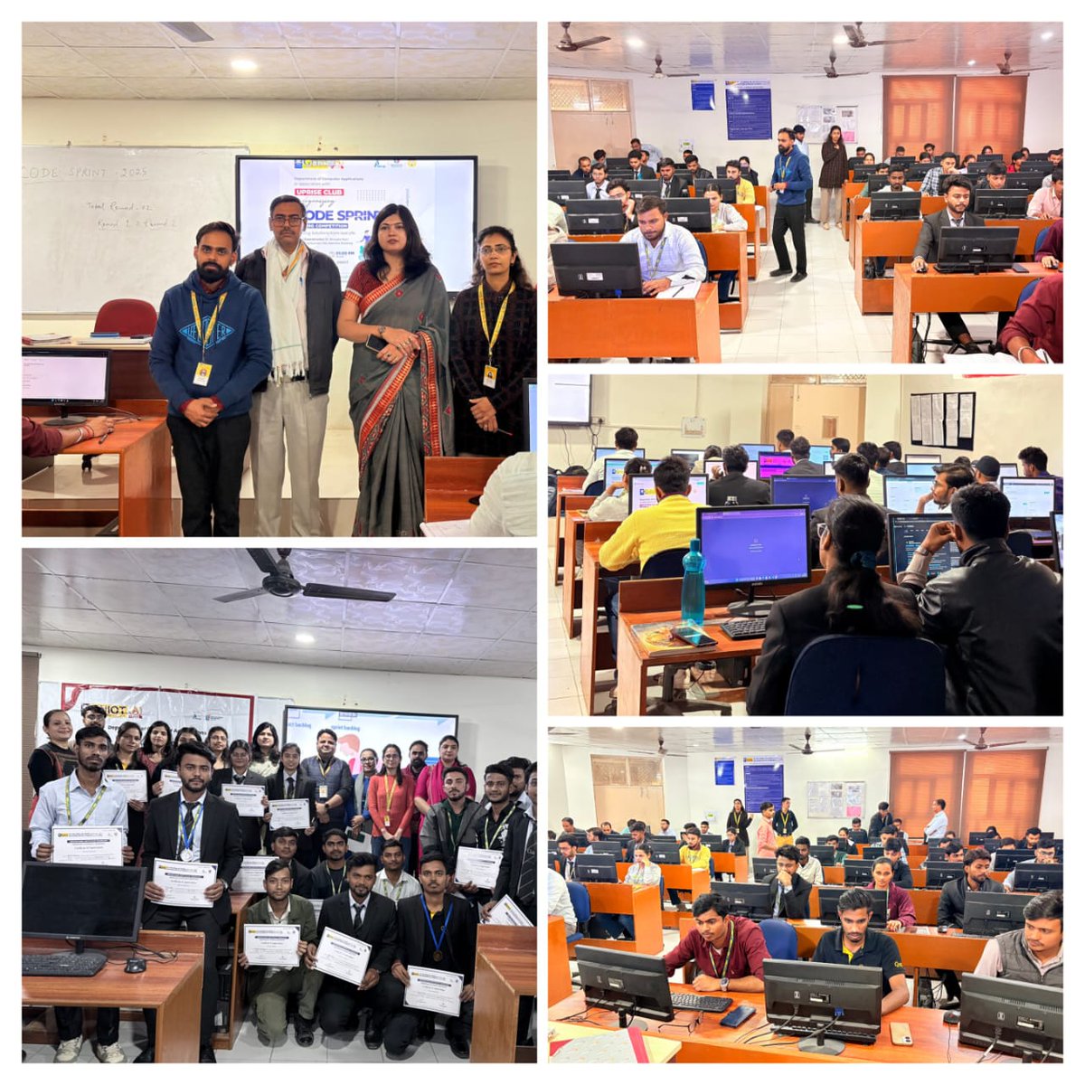 GNIOTCollege's tweet image. GNIOT’s Computer Applications Dept. and UPRISE Club organized CODE SPRINT 2025, boosting analytical thinking, problem solving, and competitive programming skills. Congrats to the winners for their outstanding coding performance!
 #CodeSprint2025 #GNIOT