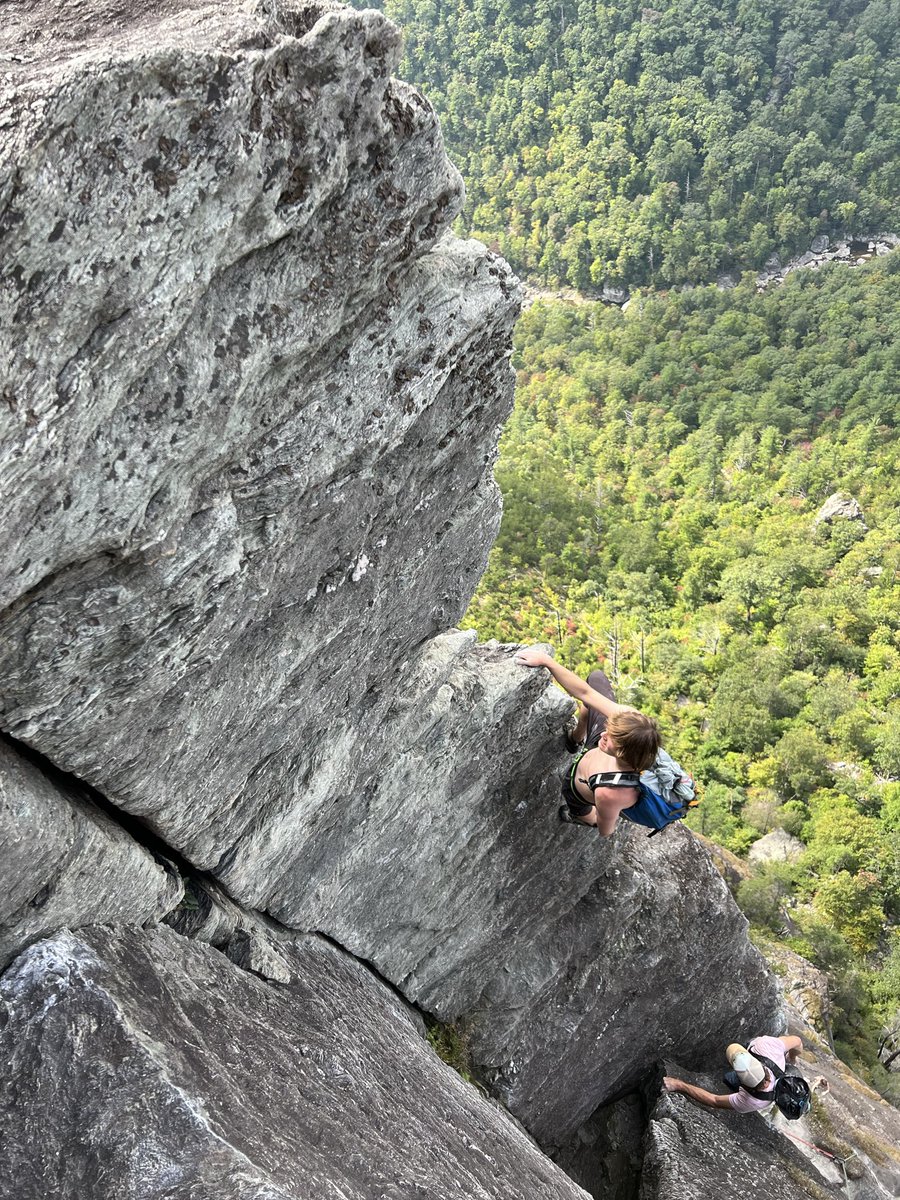 jdullnc's tweet photo. Soloing the Mummy and Daddy in the Linville Gorge Wilderness. https://t.co/HQqGWHUS4T