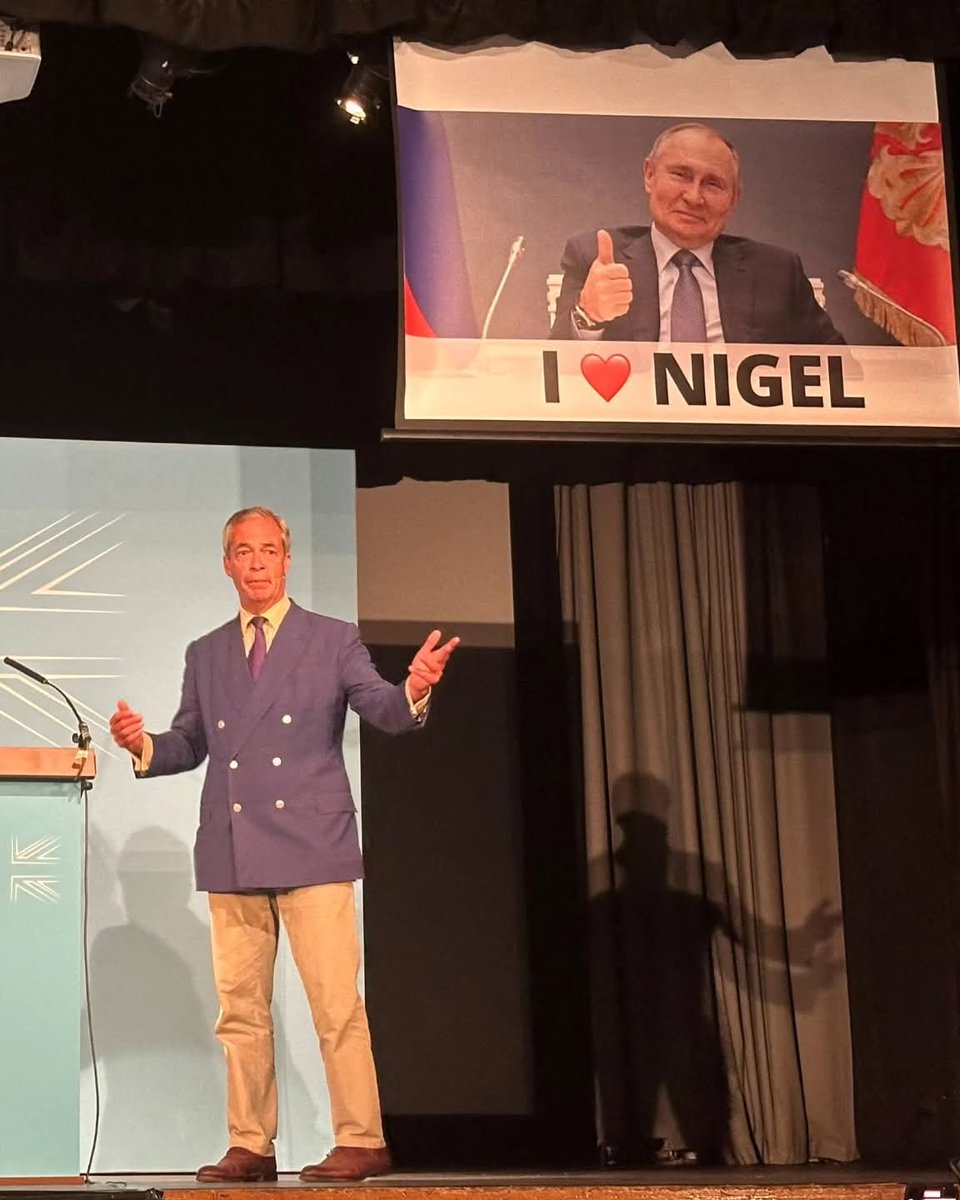 #Farage is no friend of British people

Paid by Russia to wreck Britain

Release the Russian report!

Brexit has failed!