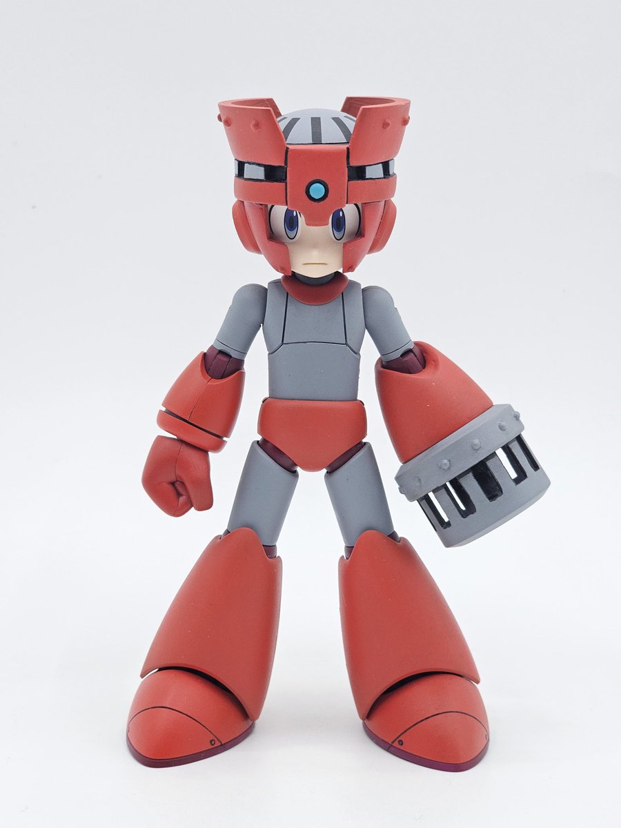 fjyer789's tweet image. ロックマン11より、ブレイジングトーチVer.完成です(二次創作)

製作時間1ヶ月ジャスト。
独特な頭で整形に時間がかかりましたが、毎晩の積み重ねが無事に形になって良かったです。

反省点もありますが、6つ目の特殊武器を歓迎してもらえると幸いです。

#ロックマン
#megaman
#コトブキヤ