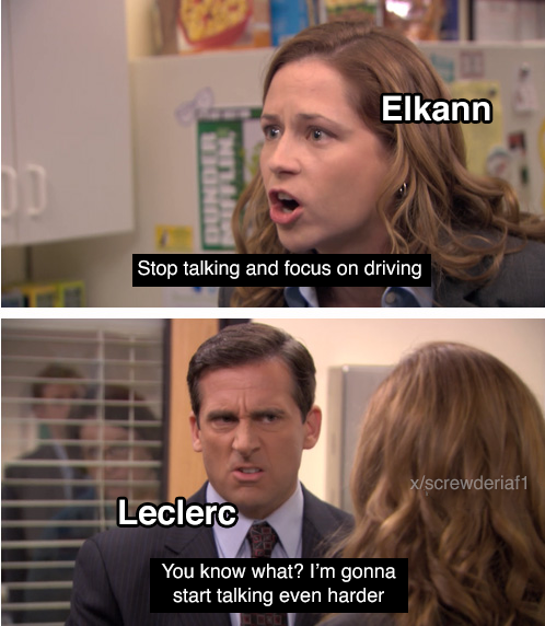 ScrewderiaF1's tweet image. Leclerc since Elkann’s comment