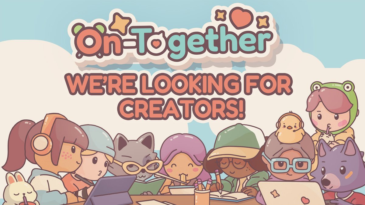 Looking for cozy creators who want to check out our virtual co-working game! 🎮

💖 you and your friends sit together at the bottom of your screen while you work
⏰️ set timers, track tasks &amp; play fun mini games

Sound like you? make yourself known or tag your fave creator below