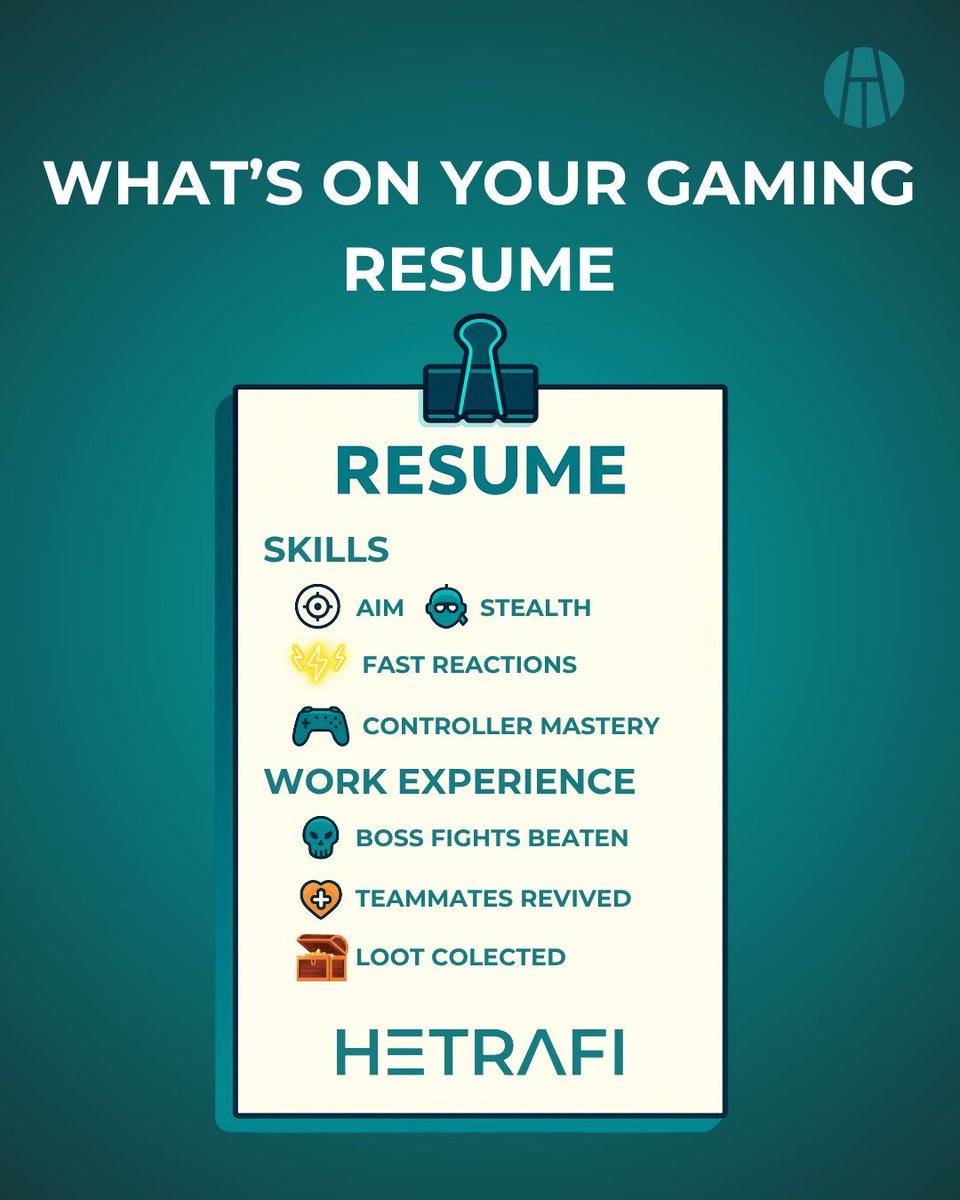 What's your gaming experience?

#Hterafi #Gaming #GamingJob #Jobs #VideoGames