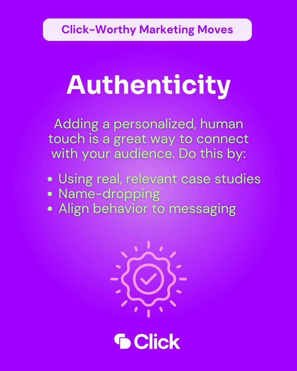 ClickDimensions's tweet image. Finding the sweet spot between efficiency and authenticity is the secret to campaign automation that genuinely connects. 🤝✨

#campaignautomation #CWMM #MarketingTips #clickworthymarketingmoves