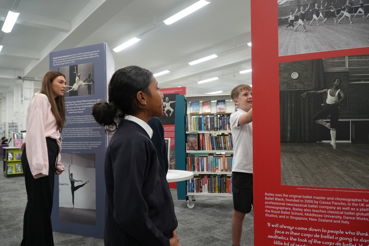 northyorksc's tweet image. The untold stories of Britain’s black ballet dancers are taking centre stage in Scarborough Library.

Light: Pioneers of Black British Ballet exhibition bringing together archive photography, film, newspaper articles and posters. It  traces the history of black British ballet…