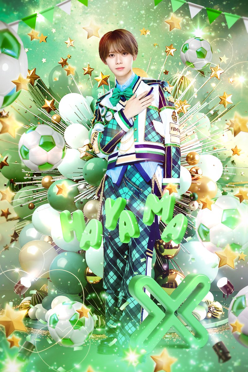 funfun_info's tweet image. 【メンバー公開】

▷風見 隼磨（かざみ はやま）
▶︎@hayama_funfun 
▷担当カラー 緑色

「はやまを見たら早まる鼓動」

#ふぁんふぁん