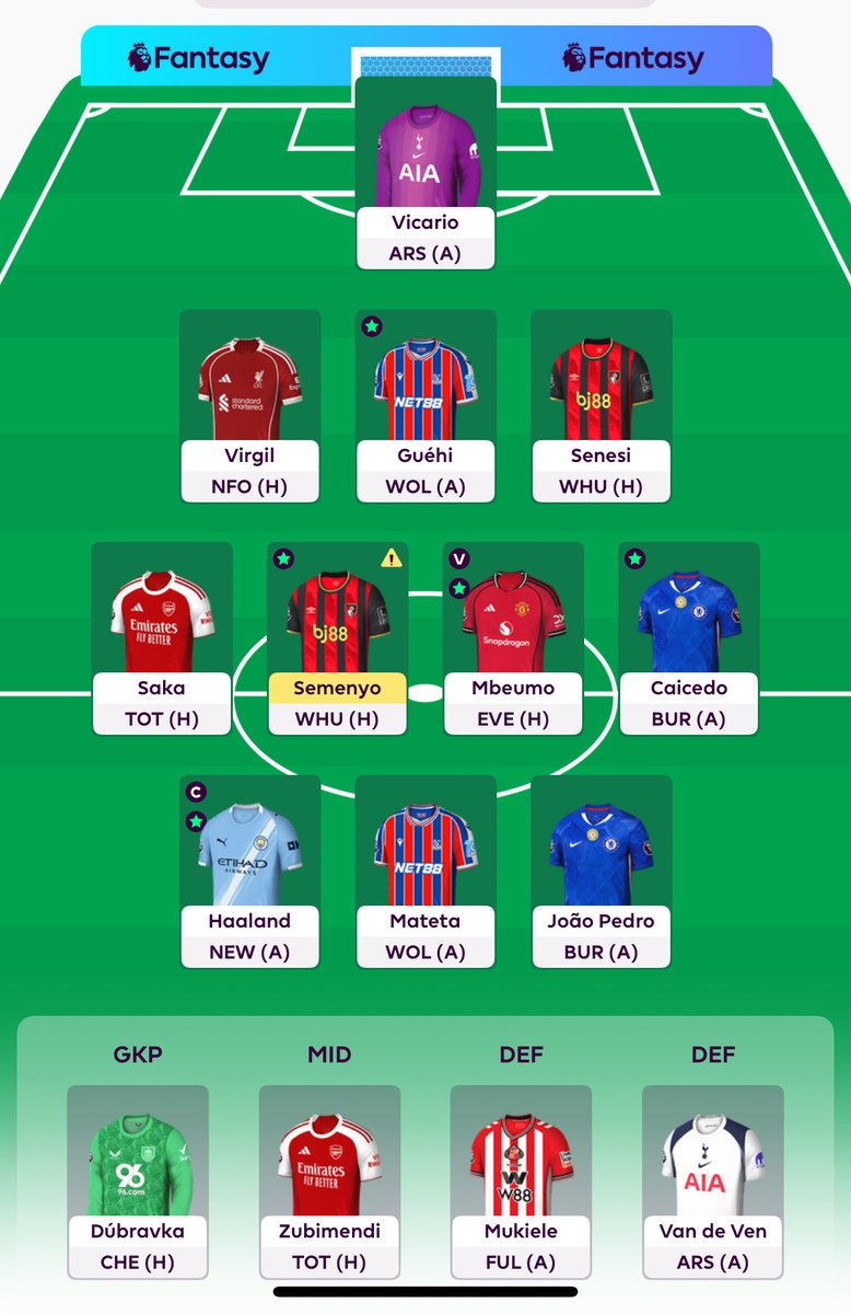 This is my team. Good luck everyone!