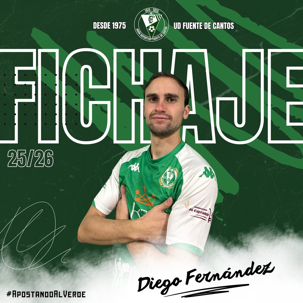 UDFDC's tweet image. #FICHAJE

✍️ Diego Fernández vuelve a casa.

💚 Vuelve nuestro Diego, formado en nuestra cantera y querido por toda la afición, regresa para vestir de verde y defender de nuevo nuestro escudo. 

Bienvenido de nuevo, Diego. Bienvenido a casa.

#ApostandoAlVerde
