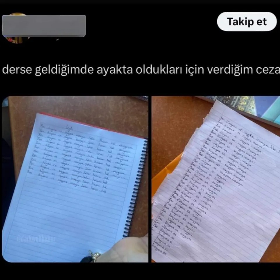 Öğretmen tweet media