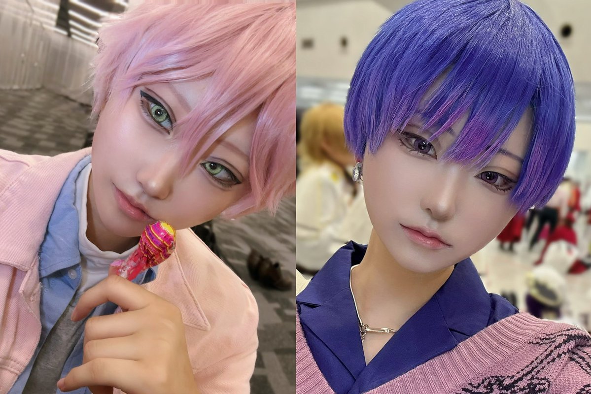 11/22良い夫婦の日なのでね(？)
1人ﾋﾞｼﾞｶﾌﾟ🩷💜

#brmy_cos