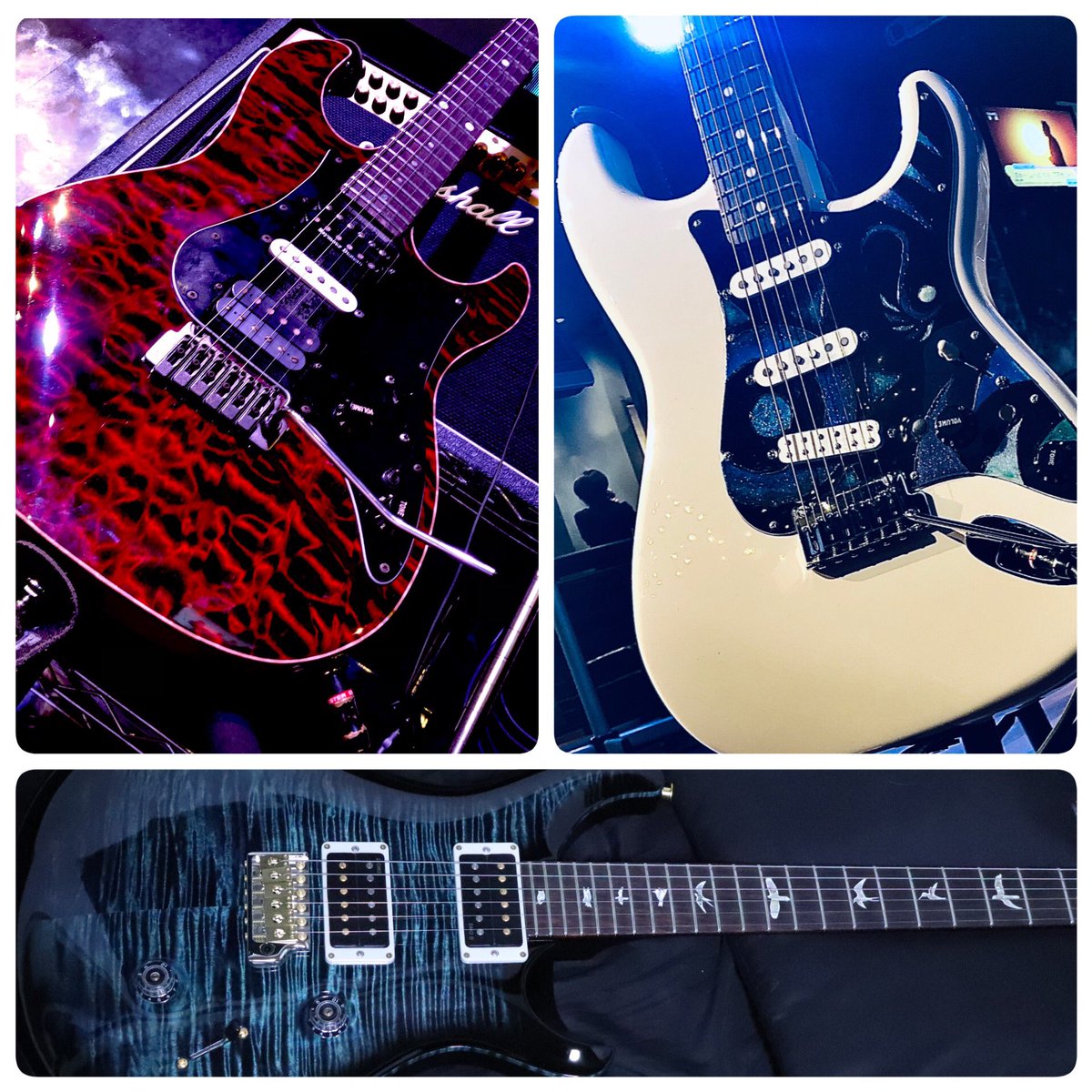 BH_kyo_mei's tweet image. 我が家のguitar&apos;s

#fujigen
#fender
#PRS