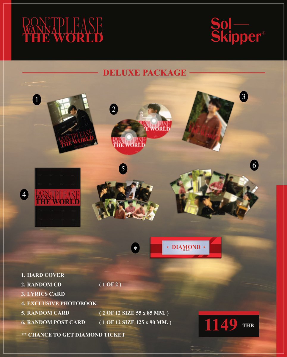 SolSkipperCo's tweet photo. 📌 Pre-order details 'Don't Wanna Please The World' Mew Suppasit Box set 🤍✨

Pre-order here : https://t.co/kwLJ3UUi3r

MEW DON'T WANNA PLEASE THE WORLD

@MSuppasit 
#DWPTW
#DontWannaPleaseTheWorld
#MewSuppasit
#SuppasitChannel https://t.co/OqZDvFvrQX