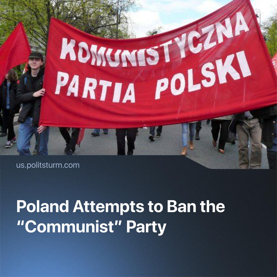 PolitsturmInter's tweet image. Poland moves to ban communists as Europe accelerates militarisation.

Read more: us.politsturm.com/poland-attempt…