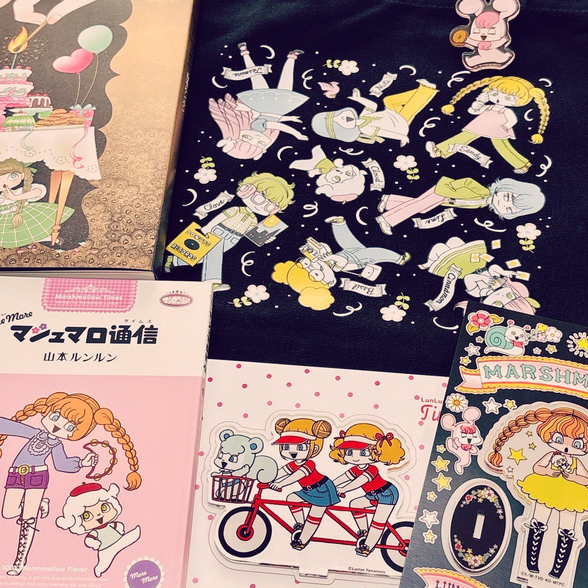山本ルンルン先生の個展に行ってきました.ᐟ.ᐟ前回の個展の時以上に