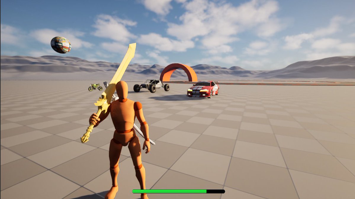 TheLordGio's tweet image. HEAVY SWORD UPDATE 🙊 #unrealengine5tutorial  #UE5 #GameDev #IndieDev #ゲーム制作