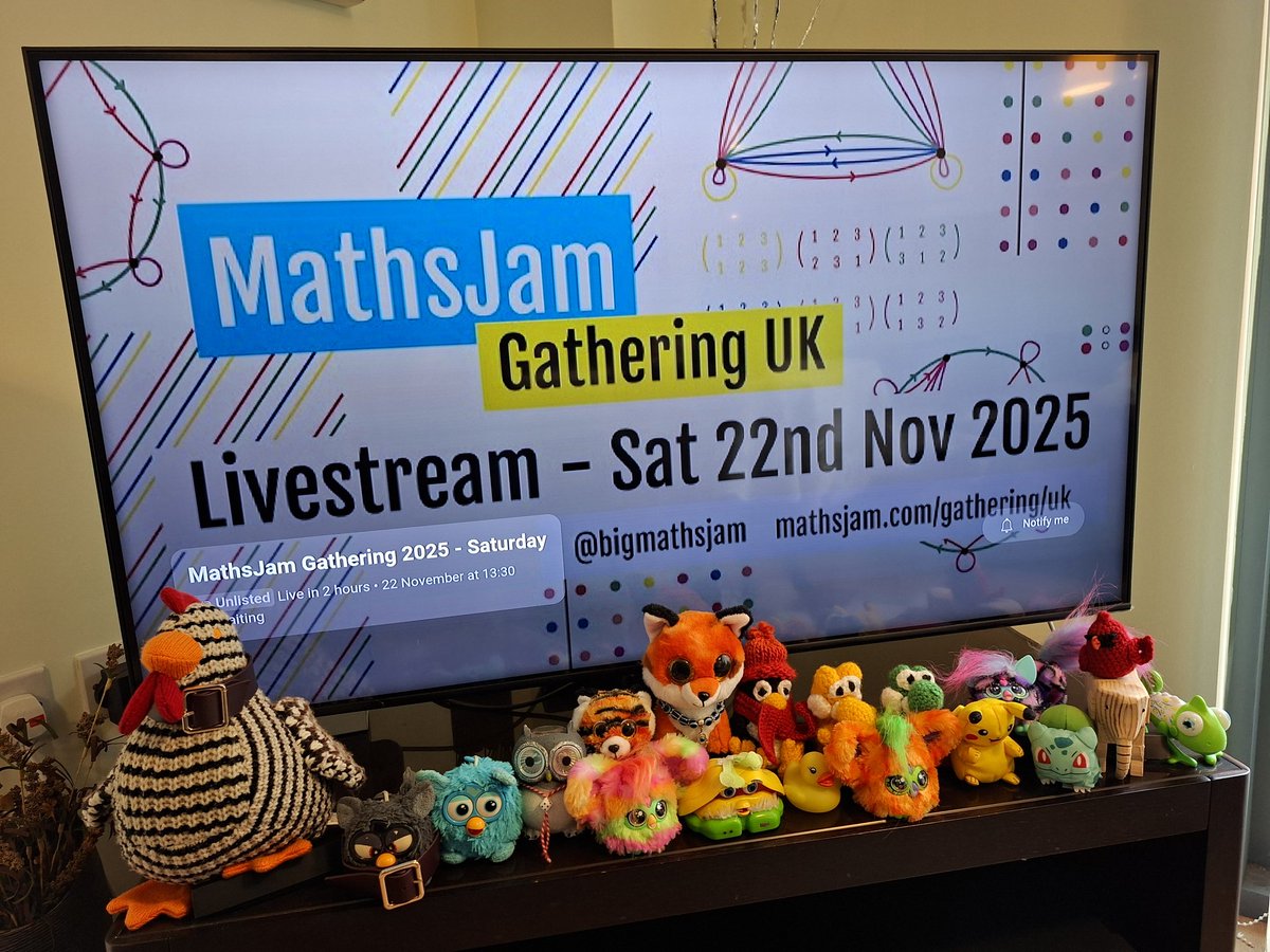 DrSmokyFurby's tweet photo. Team #Remoters @BigMathsJam #Mathscots has grown! #BigMathsJam https://t.co/f6cjP3j1Dm