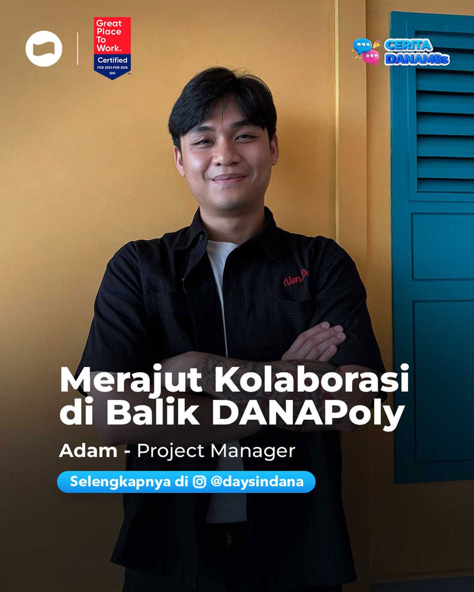 danawallet's tweet photo. Dibalik serunya #DANAPoly, ada Project Manager yang bolak-balik koordinasi, dan mengatur prioritas agar semuanya on track π§π
Simak #CeritaDANAM8s lengkapnya di sini https://t.co/ELEzdIUr3b #DANA https://t.co/89fBMGZVy0