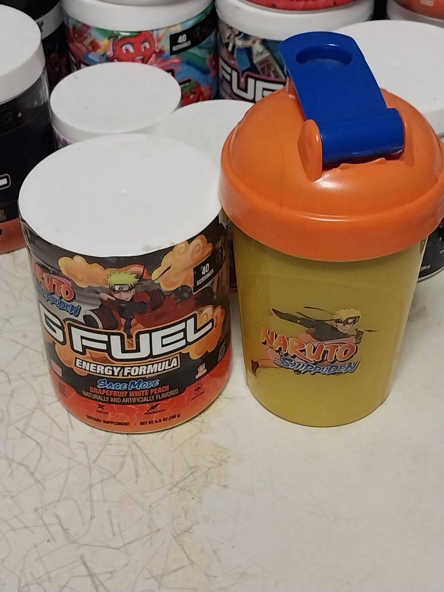 WaywardToadSage's tweet image. I slept better last night, despite sleeping on my couch instead of the bed. Let&apos;s see if some #SageMode @GFuelEnergy can keep me going this long day. #Jiraiya #Naruto #NarutoShippuden #GFUEL