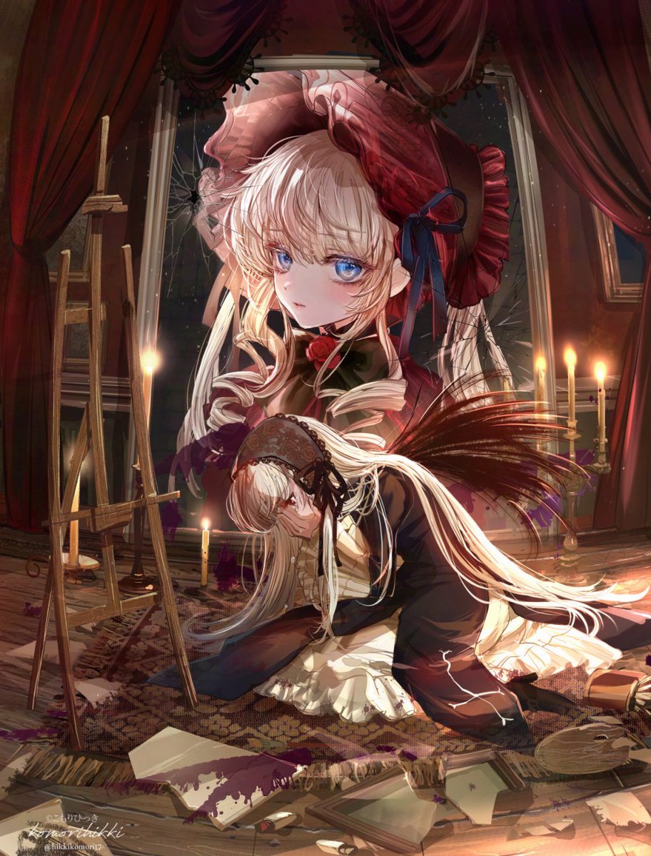 #3連休はフォロワーさんが増えるらしい 
クラシカルでゴシックな世界のイラスト、
可愛いアンティークなモチーフのイラストなど描いています🍀イラストはローゼンファンアートです🌹
お好きな方に届きますよう🍀