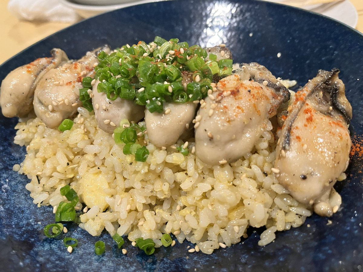 牡蠣炒飯