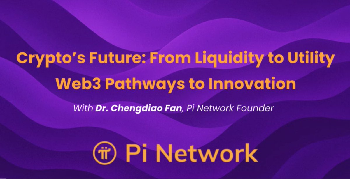 jojo102102's tweet image. 🧩🧩🧩PI GCV NEWS: ⭐ GCV PERSPECTIVE COMMENTARY ON DR. CHENGDIAO FAN’S TOKEN2049 SPEECH

 “Crypto’s Future: From Liquidity to Utility”

Dr. Chengdiao Fan’s speech not only opened a new perspective on the future of crypto, it also indirectly validated the long-standing direction…