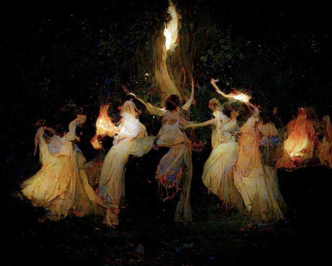 GodsWhisper777's tweet image. Dance of Samhain