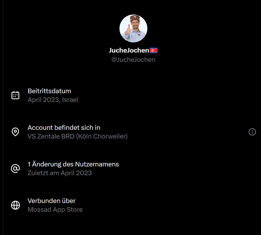 Jetzt bin ich aufgeflogen