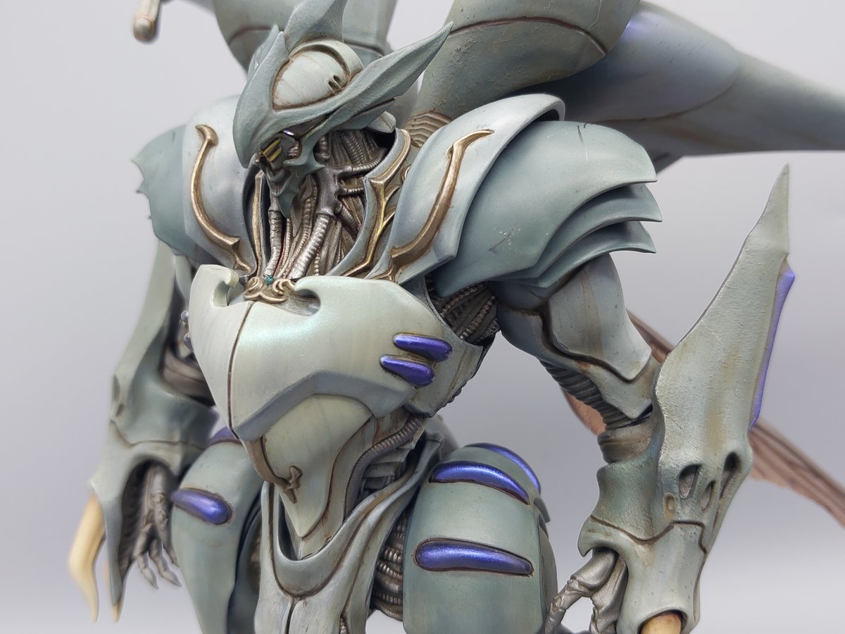 dagored00's tweet image. #レミュルのザクっとラジオ
アニメ聖戦士ダンバイン スピンオフ 「オーラファンタズム」よりオーラバトラー ヴェルビンを製作しました。
PLAMAX製のキットの出来は素晴らしく、固定ポーズならではのディテールとプロポーションは最高の一言。…