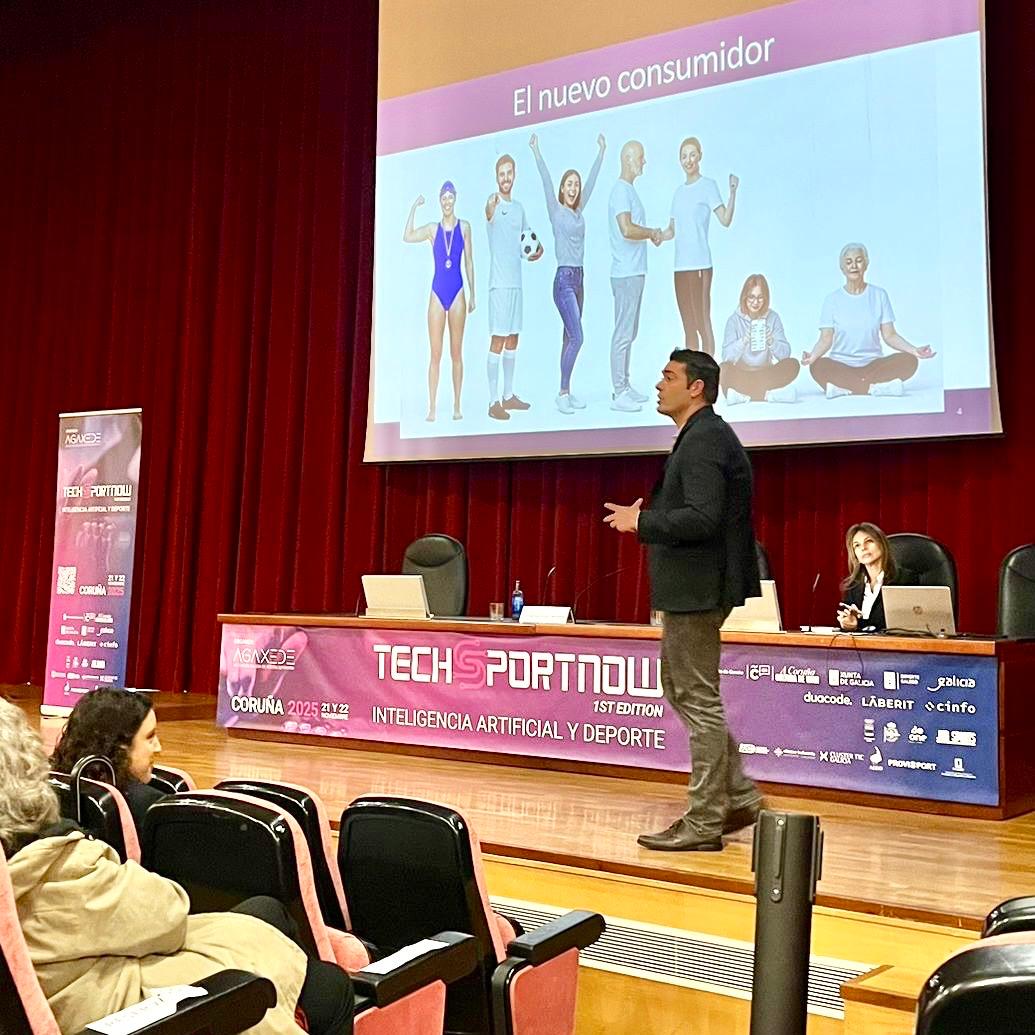 manelvalcarce's tweet photo. 💥 Presente en el Congreso AGAXEDE TechSportNow hablando sobre IA y Markenting en el Deporte en Coruña 🏟️
Felicidades por la excelente organización y participación 😉💪

#AGAXEDE #FADE #Valgo #gestiondeportiva #techsportnow #tecnologia #IA https://t.co/ROkK7XgREX