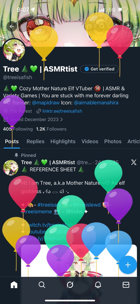 Tree 🌲💚 | ASMRtist tweet media