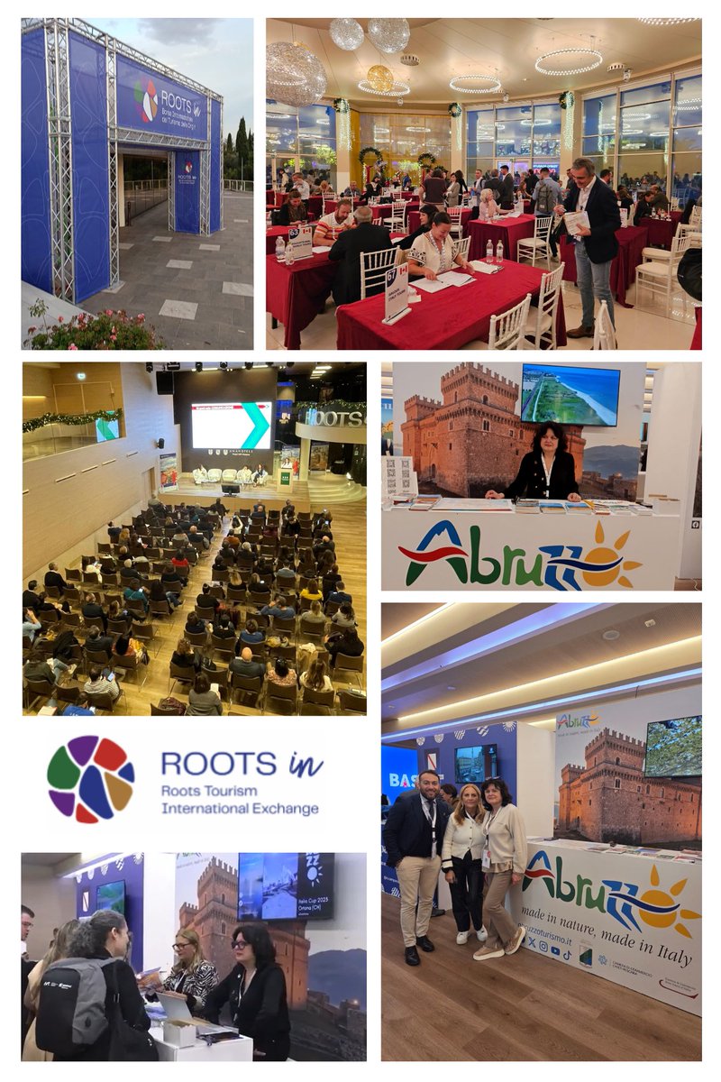 cramabruzzo's tweet photo. La Regione  Abruzzo, in collaborazione con le Camere di Commercio abruzzesi, ha  partecipato alla IV edizione della Borsa Internazionale del Turismo  delle Radici – Roots-IN di Matera 👉Informazioni nel link del Profilo 
#abruzzo #rootsin #turismodelleradici #abruzzesinelmondo https://t.co/8Jkba6DA1E