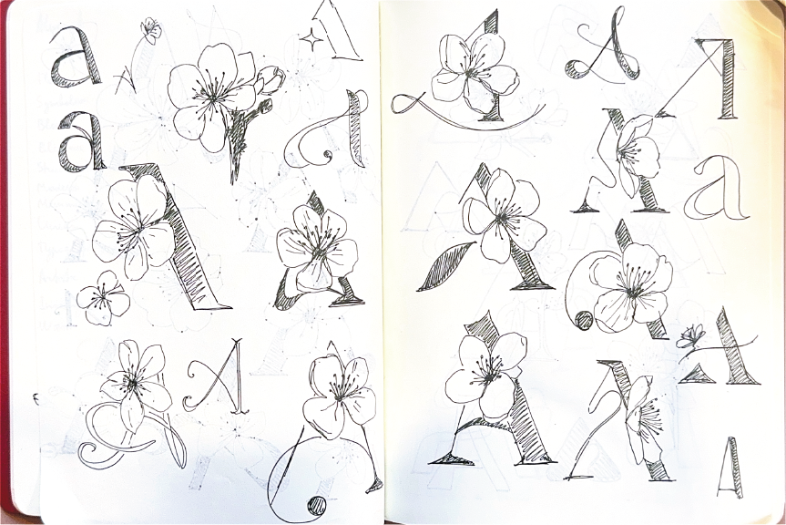 Royaldstudio's tweet image. Early sketch explorations for ALMOND — shaping the visual identity through hand-drawn lines, soft forms, and the boutique essence of the brand. Every idea starts here. ✏️✨

سكتشات أولية لمشروع ALMOND — رسم اليد وخطوط بسيطة تُشكّل جوهر العلامة وهوية البوتيك من بدايتها.