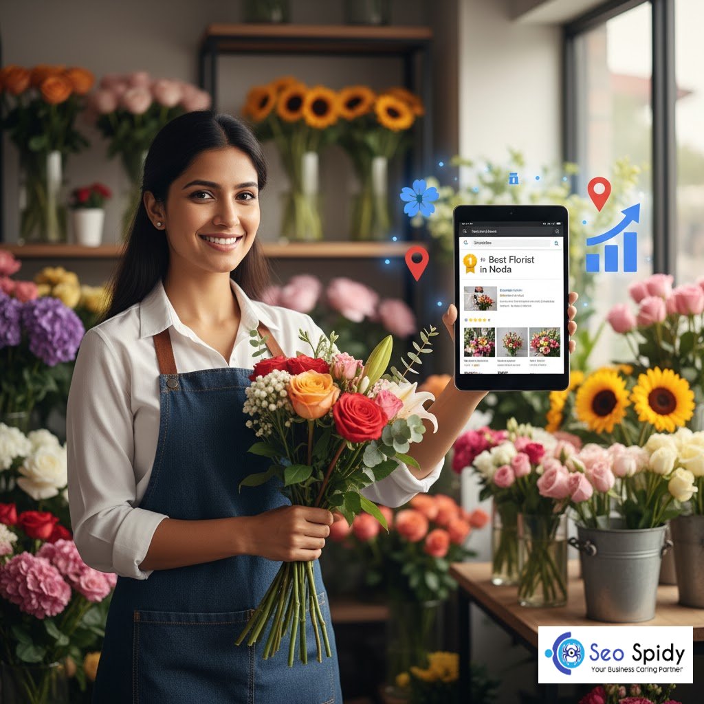 smoexpert's tweet photo. Your arrangements brighten life's moments. We'll brighten your customer pipeline. SEOSpidy puts your local florist shop at the top of search. 💐

#Florist #LocalSEO #FlowerShop #DigitalMarketing https://t.co/CHQCd1wjmF