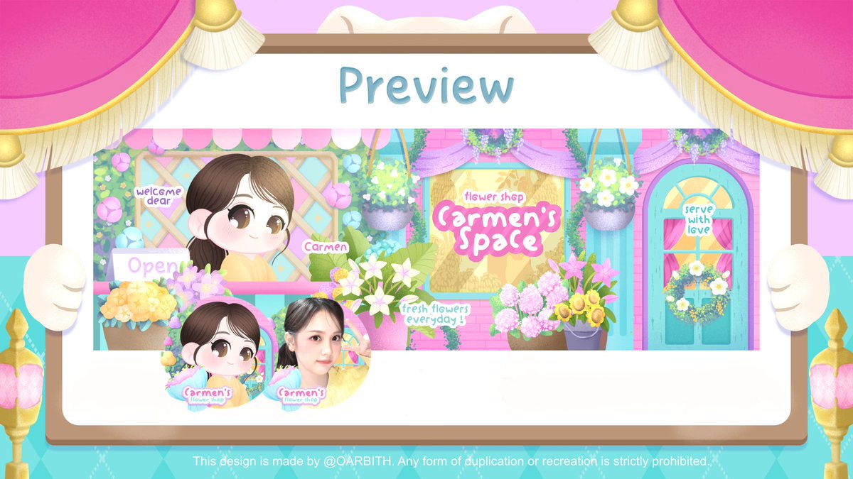 OARBITH's tweet image. Help repost? Thankies 

Halo guys, aku bawa 8 pcs Layout Ready Stock katalog Blossom dengan AVA Baru!

⏰ 19.00 WIB
⌨️ Free Retext
🔮 32.000 / pcs

💬 Claim with Format berikut 
“Nama Karakter + Retext”
#zonauang #zonajajan #zonaba