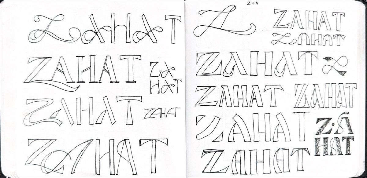 Royaldstudio's tweet image. Early sketches for ZAHĀH — exploring softness, elegance, and the minimal fashion essence behind the brand. The identity always begins with a pencil and a vision. ✨✏️

سكتشات أولية لزهاة — بحث بصري عن النعومة والأناقة وروح الأزياء البسيطة خلف الهوية✨✏️