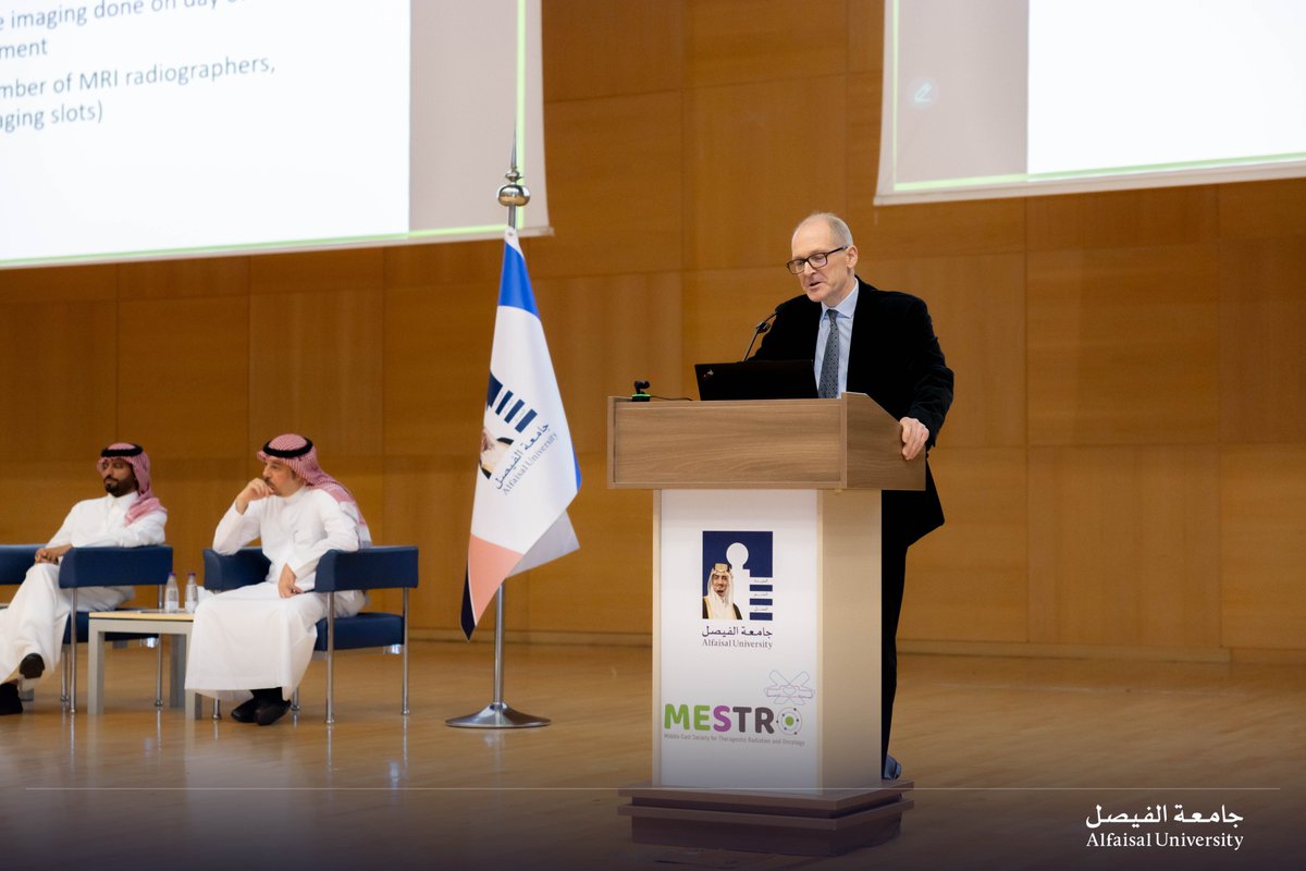 واصل مؤتمر جمعية الشرق الأوسط للعلاج الإشعاعي والأورام (MESTRO 2025) فعالياته في يومه الثاني في #جامعة_الفيصل، حيث شهد نقاشات علمية معمقة حول أحدث الابتكارات في الذكاء الاصطناعي والتقنيات الحديثة لعلاج الأورام، بما يسهم في رسم ملامح مستقبل أكثر تطورًا للرعاية الإشعاعية.

MESTRO