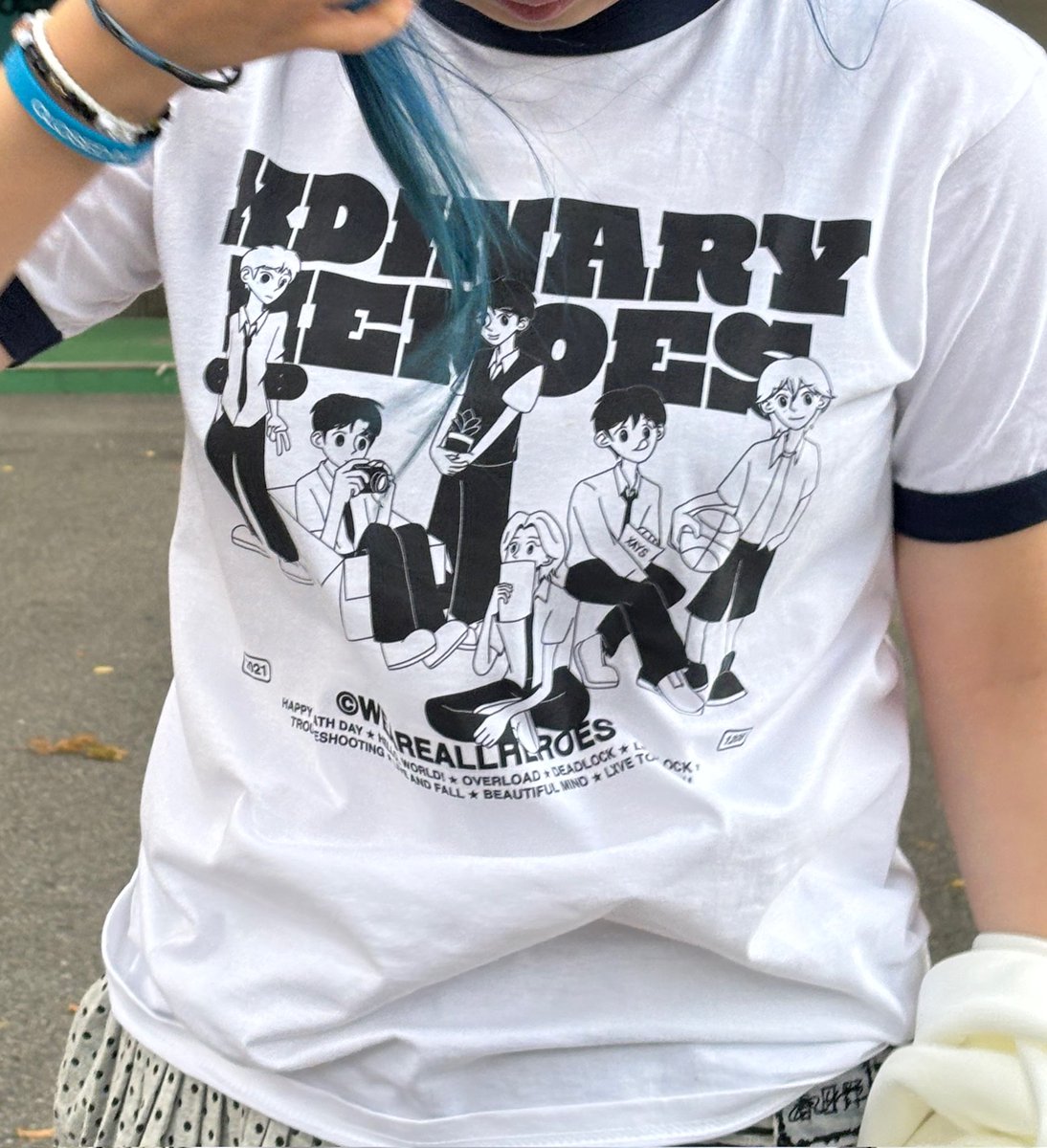 IntoThebRealm's tweet image. ♭Shop: Hallway to Heroes
by @intothebrealm #b_Shop

Preview (3/9)
🛍️ Shirt Ringer Ver, Shirt Band Ver, and Washed Ballcap.

(There will be a few adjustments for the finished product. Also, color might have a slight difference on the real pic.)

#b_Class #HallwayToHeroes…