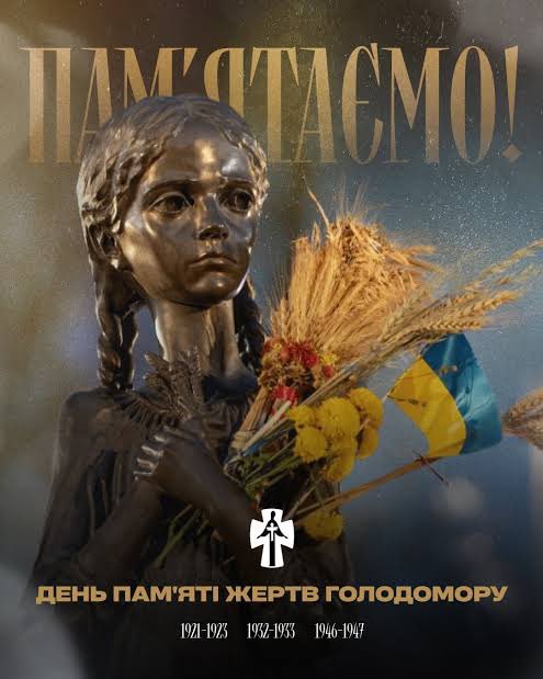 22. listopad
Den památky obětí hladomorů v Ukrajině