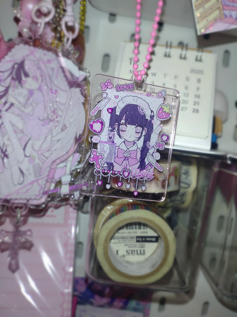 n_96v's tweet photo. 取り急ぎアクキー!
小さいラメがかわいい https://t.co/efOnvTRFKA