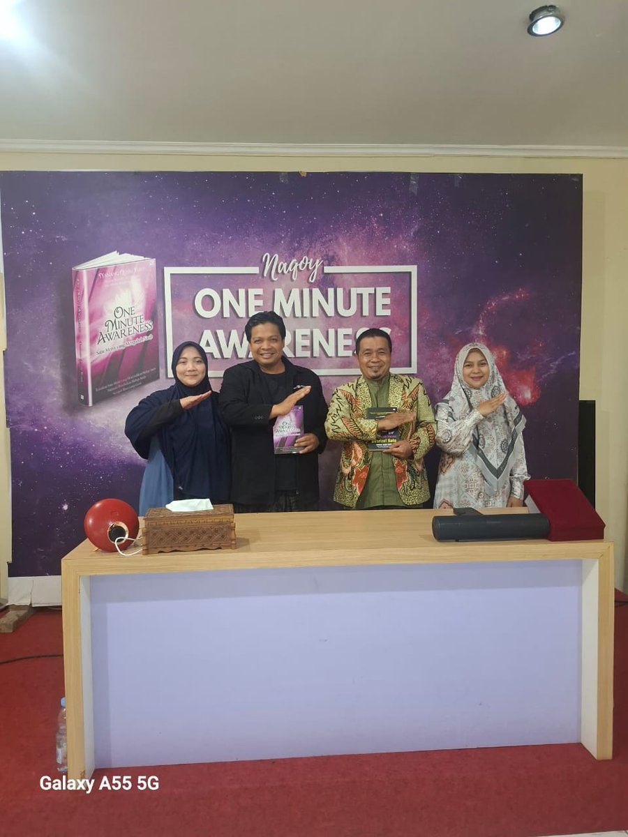 4. Ruang Pondok An-Naqoyah digunakan seminar, training dan mendapatkan pujian dari Kasi Penmad Kemenag Sukabumi.