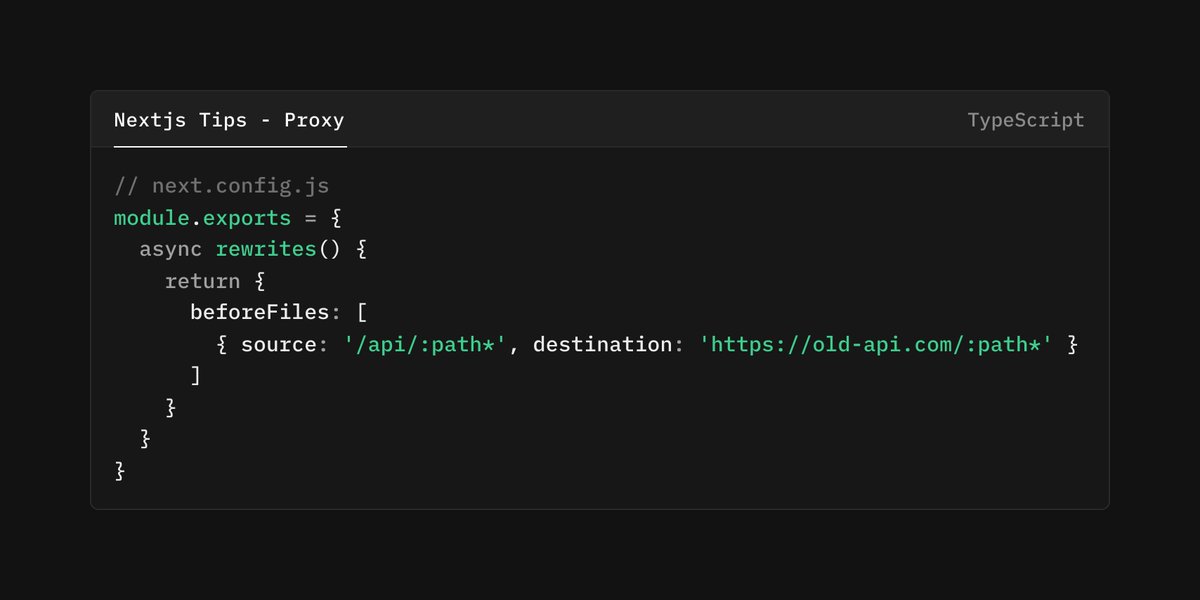 powder_as's tweet image. Migrate page by page. Proxy old routes while building new ones.

#nextjs #programmingtip #codingtip #letsconnect