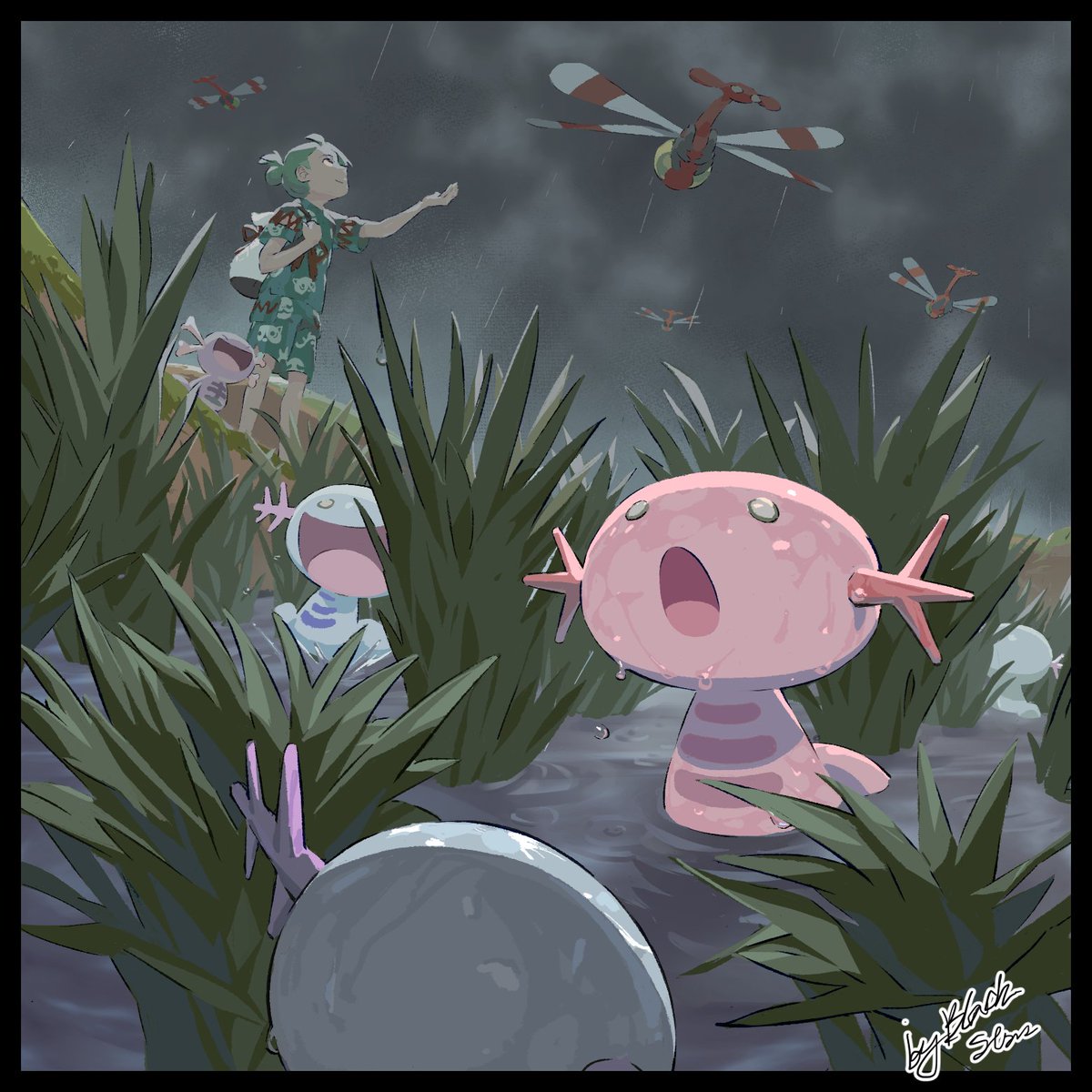 雾蒙蒙，雨朦胧