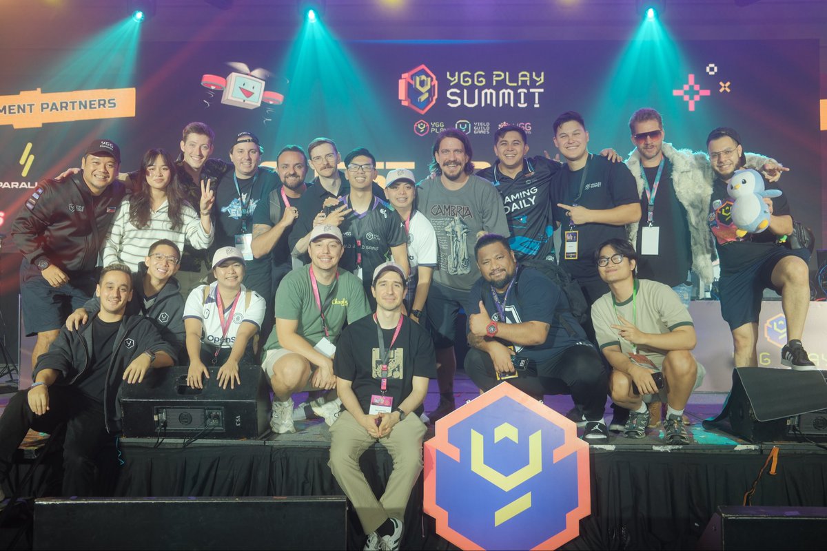 0xPatchara's tweet image. Last day at YGG Play Summit 🇵🇭 

Thank you for having us YGG. 

Until next time @WolvesDAO 🌱