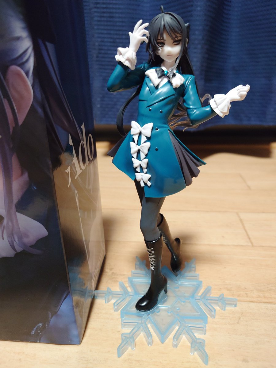 開封してみました! Adoのフィギュアはこんな感じです🥺