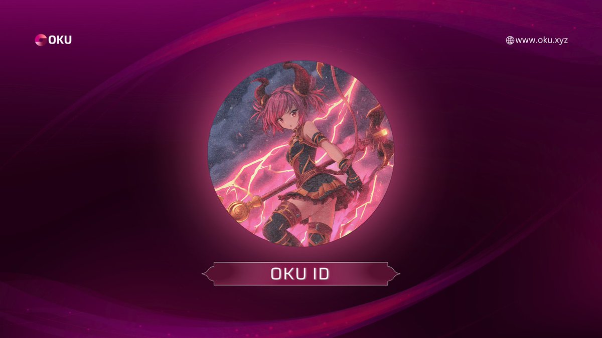Mint OKU ID &amp; Unlock Rewards

Rewards &amp; Utilities:-
Claim 100 OKU XP
Airdrop Access
Discord Role
Faucet Access
Seasonal Rewards

🔗OKU ID: oku.xyz/id
🔗 Claim Role: quest.intract.io/quest/690d979b…

RT &amp; Paste Your Wallet Address Below ⬇️ 🎁