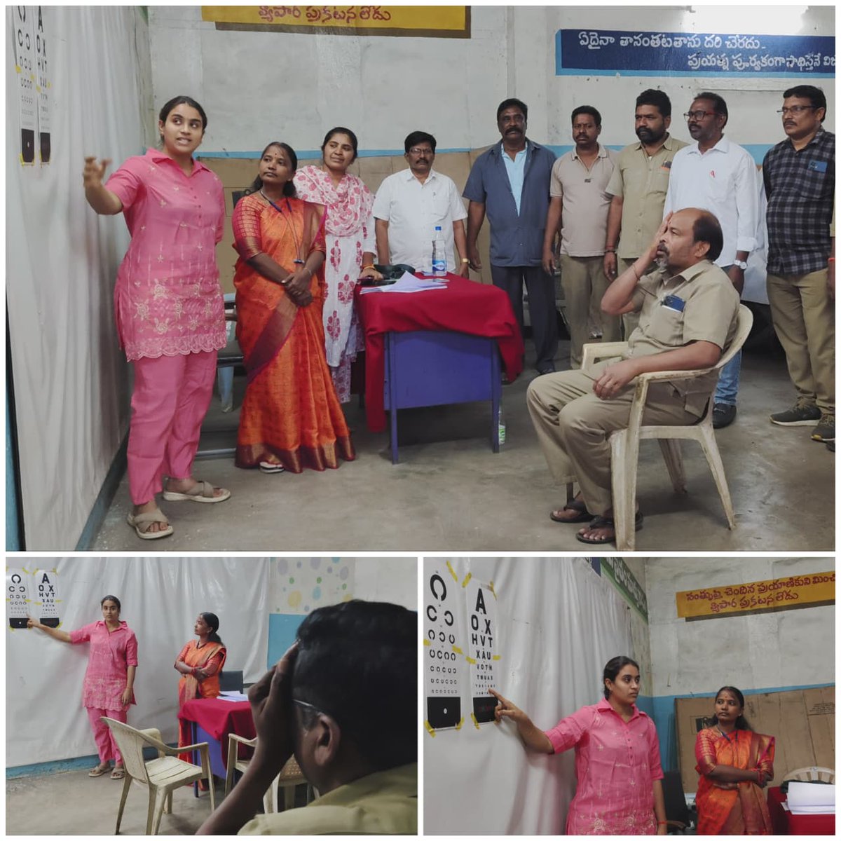 dmspltsrtc's tweet image. *సత్తుపల్లి డిపోలో  డ్రైవర్లకు డాక్టర్ సాయి సుష్మ గారి ఆధ్వర్యంలో డిపో మేనేజర్ ఊటుకూరి సునీత గారి పర్యవేక్షణలో కంటి పరీక్షలు నిర్వహించారు*