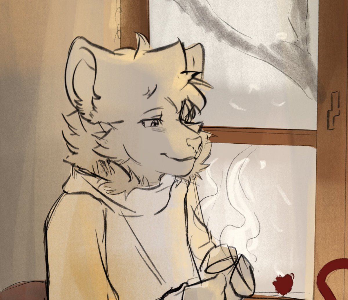 anci_ci's tweet image. I had an artistic breakthrough! Now I can draw fluffy furries exactly how I’ve always wanted even though I couldn’t pull it off before
Like you see what i mean ? 
I understand that it&apos;s not suitable for everyone to be very fluffy but for those who have fluffy fur I&apos;ll do it hehe