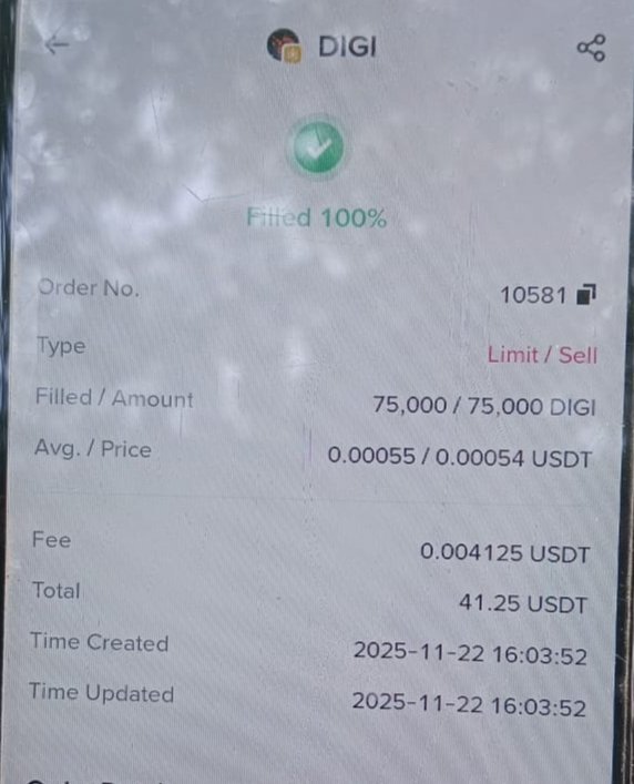 hasib_zone's tweet image. $Digi token just got listed on Binance Alpha today, and it sold for around $41
For updates like this, make sure to follow regularly.
@binance @BinanceWallet