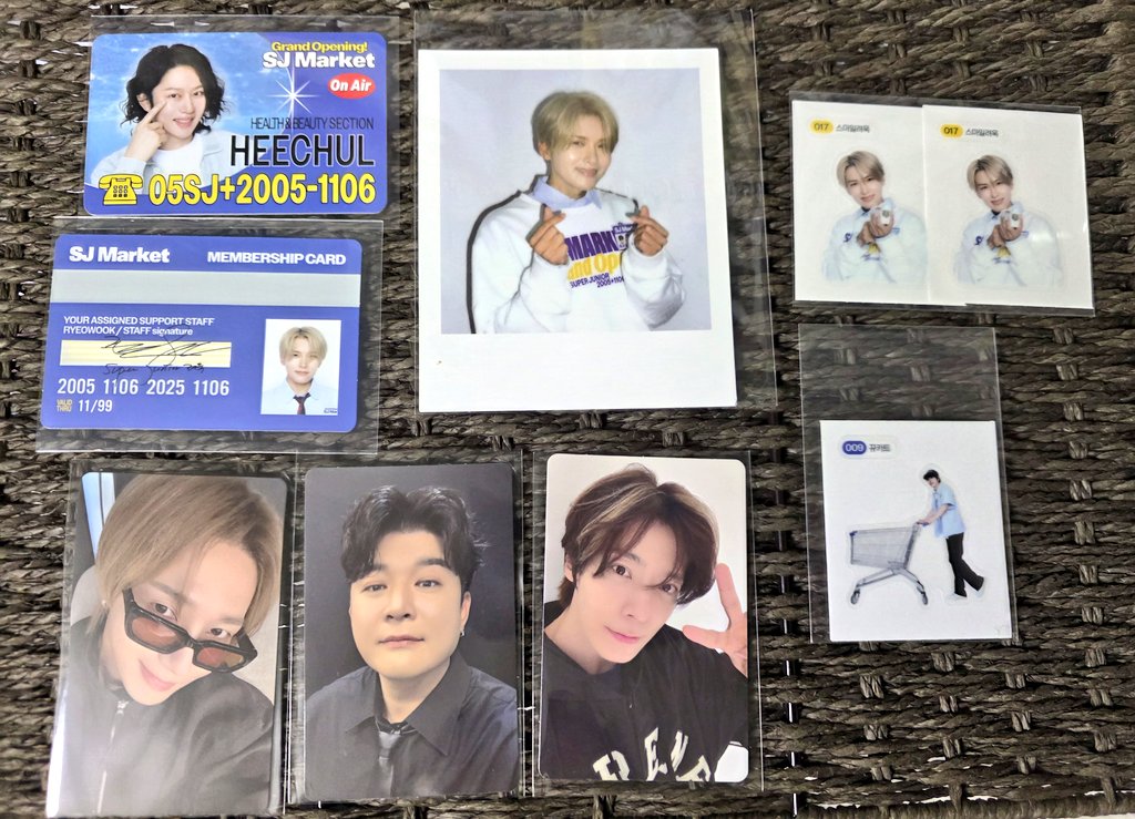 SUPERJUNIOR SJMARKET トレカ 交換 お願いします。 譲: スペシャル